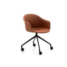 Krzesło biurowe na kozłach z tkaniny na kółkach Arrmet Máni Armshell Fabric HO/4