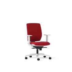 Obrotowe krzesło biurowe z podstawą 5-Spoke Arte & D Mirai White