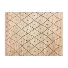 Ręcznie robiony dywanik wełniany o geometrycznych kształtach Arte di tappeti BERBER RUG 10