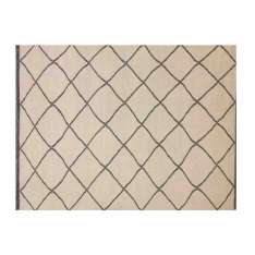 Ręcznie robiony dywanik wełniany o geometrycznych kształtach Arte di tappeti BERBER RUG 9