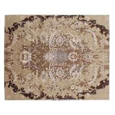 Wzorzysty, prostokątny dywan z włókna syntetycznego wykonany ręcznie w stylu współczesnym Arte di tappeti Lan 4188