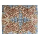 Wzorzysty, ręcznie robiony prostokątny dywanik Arte di tappeti Lan 4195