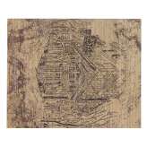 Ręcznie wykonany prostokątny dywanik Arte di tappeti Lan 4232