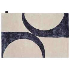 Ręcznie wykonany prostokątny dywanik wełniany Asplund BEND