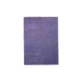 Ręcznie wykonany prostokątny dywanik wełniany w jednolitym kolorze Asplund FOLDED