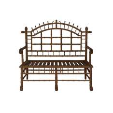 Sofa z drewna tekowego Astello Clématite