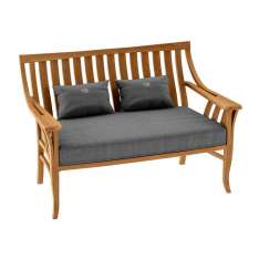 Sofa z drewna tekowego Deco Astello Tournesol
