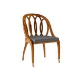 Krzesło ogrodowe z drewna tekowego Astello Tulipe