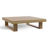 Niski kwadratowy stolik ogrodowy z drewna tekowego Atmosphera 9.Zero