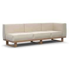3-osobowa sofa z tkaniny Atmosphera 9.Zero 3P RIGHT CORNER