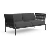 Dwuosobowa sofa ogrodowa z tkaniny Atmosphera Flash CENTRAL MODULE 2P
