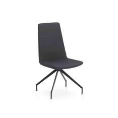 Skórzany fotel biurowy na kozłach B&T Design Zone