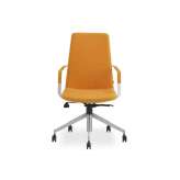 Tkaninowy fotel biurowy z podstawą 5-Spoke z podłokietnikami B&T Design Zone