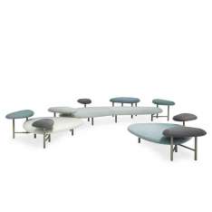 Modułowe ławki do siedzenia B&T Design DROPS