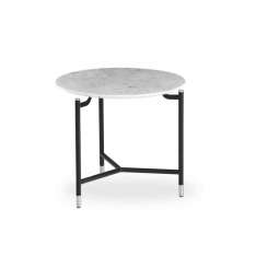 Okrągły stolik boczny z marmuru B&T Design MODEST