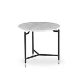 Okrągły stolik boczny z marmuru B&T Design MODEST
