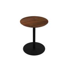 Okrągły stolik boczny z forniru drewnianego B&T Design NOA