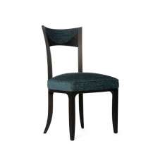 Krzesło jesionowe z otwartym oparciem i zintegrowaną poduszką Bellotti Ezio ICO
