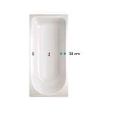 Wbudowana wanna z prysznicem Bette BETTEOCEAN LOW-LINE