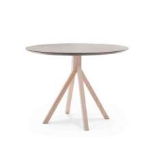Stół z ramą z drewna orzechowego lub bukowego Billiani Grapevine 760