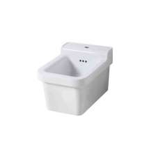 Bidet ścienny ceramiczny z przelewem Bleu Provence Industrialis