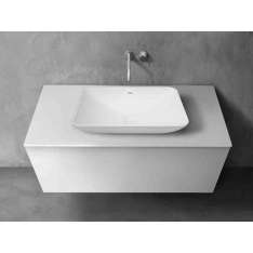 Pojedynczy blat umywalkowy z blu∙stone™ Blu Bathworks 1200