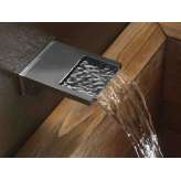 Chromowana wylewka wodospadowa do montażu na ścianie Bossini BOCCA CASCATA XL