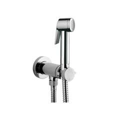 Prysznic ręczny w stylu współczesnym z uchwytem Bossini Paloma Flat Mixer Set