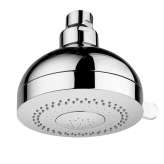 Głowica prysznicowa z 3 dyszami w nowoczesnym stylu Bossini Rondo - LP - Ø 100