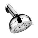 Głowica prysznicowa z 3 dyszami w nowoczesnym stylu Bossini Rondo/3 - Ø 100