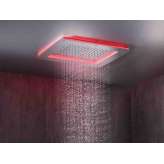 Głowica prysznicowa LED z 3 strumieniami ze stali nierdzewnej Bossini FRAME