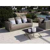Sofa ogrodowa z włókna polietylenowego Braid Zoe