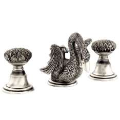 Bateria umywalkowa 3-otworowa Bronces Mestre Antartica Swan