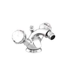 Bateria bidetowa 1-otworowa z kryształami Swarovskiego®. Bronces Mestre Atlantica