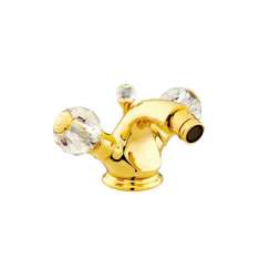 Bateria bidetowa 1-otworowa z kryształami Swarovskiego®. Bronces Mestre Atlantica