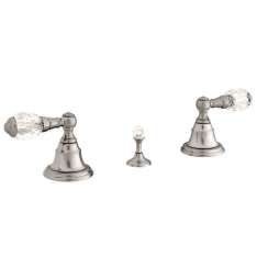 Bateria bidetowa 3-otworowa z kryształami Swarovskiego®. Bronces Mestre Atlantica