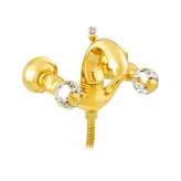 Bateria wannowa 2-otworowa z kryształami Swarovskiego®. Bronces Mestre Atlantica