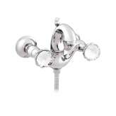 Bateria wannowa 2-otworowa z kryształami Swarovskiego®. Bronces Mestre Atlantica