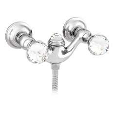 Bateria prysznicowa 2-otworowa z kryształami Swarovskiego®. Bronces Mestre Atlantica