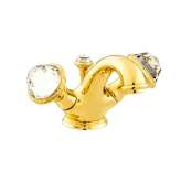 Bateria umywalkowa 1-otworowa z kryształami Swarovski®. Bronces Mestre Austral