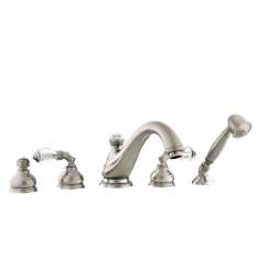 Zestaw wannowy z 5 otworami i kryształami Swarovski®. Bronces Mestre Austral