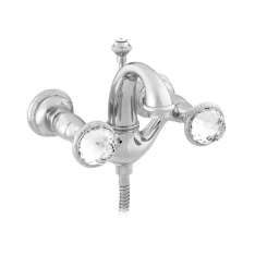 Bateria wannowa 2-otworowa z kryształami Swarovskiego®. Bronces Mestre Austral