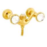 Bateria prysznicowa 2-otworowa z kryształami Swarovskiego®. Bronces Mestre Austral