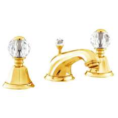 Bateria umywalkowa 3-otworowa z kryształami Swarovski®. Bronces Mestre Indica