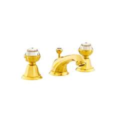 Bateria umywalkowa 3-otworowa z kryształami Swarovski®. Bronces Mestre Indica