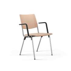 Drewniane krzesło treningowe z podłokietnikami Brunner Hero Plus