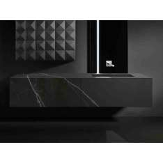 Naścienna szafka pod umywalkę Dekton® z szufladami BT45 BLOCK VANITY