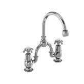 Bateria mostkowa nablatowa z perlatorem Burlington Bathrooms ANGLESEY