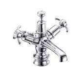 1-otworowa bateria umywalkowa z automatycznym odpływem Burlington Bathrooms ANGLESEY REGENT