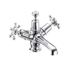 1-otworowa bateria umywalkowa z automatycznym odpływem Burlington Bathrooms BIRKENHEAD